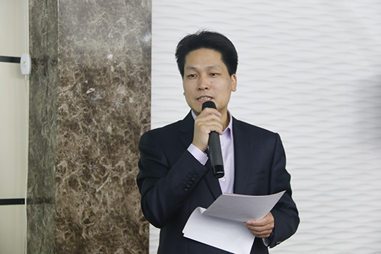 副總經(jīng)理張俊峰主持課程培訓(xùn)