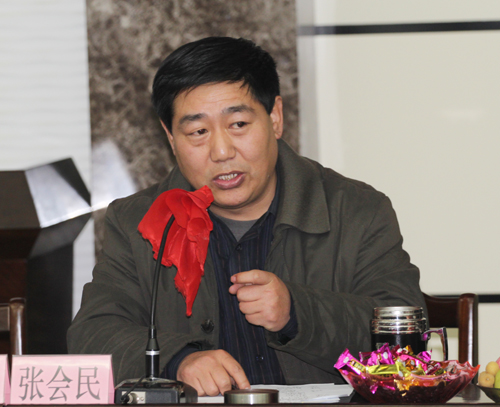 黨委書記張會(huì)民主持會(huì)議