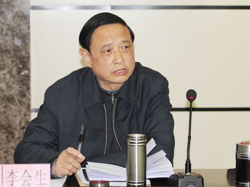 集團(tuán)公司黨委副書記李會生講話