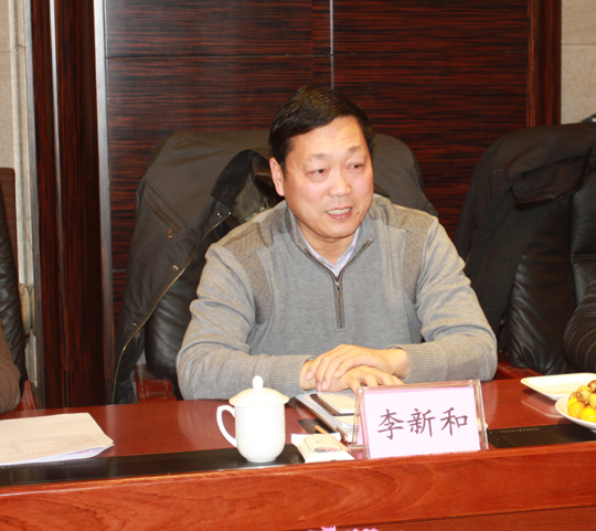 河南省住建廳建管處副處長李新和做總結講話