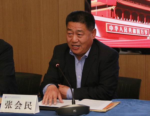 集團公司黨委書記張會民作《河南二建集團公司黨委2021年度工作報告》.jpg 集團公司黨委書記張會民作《河南二建集團公司黨委2021年度工作報告》.jpg